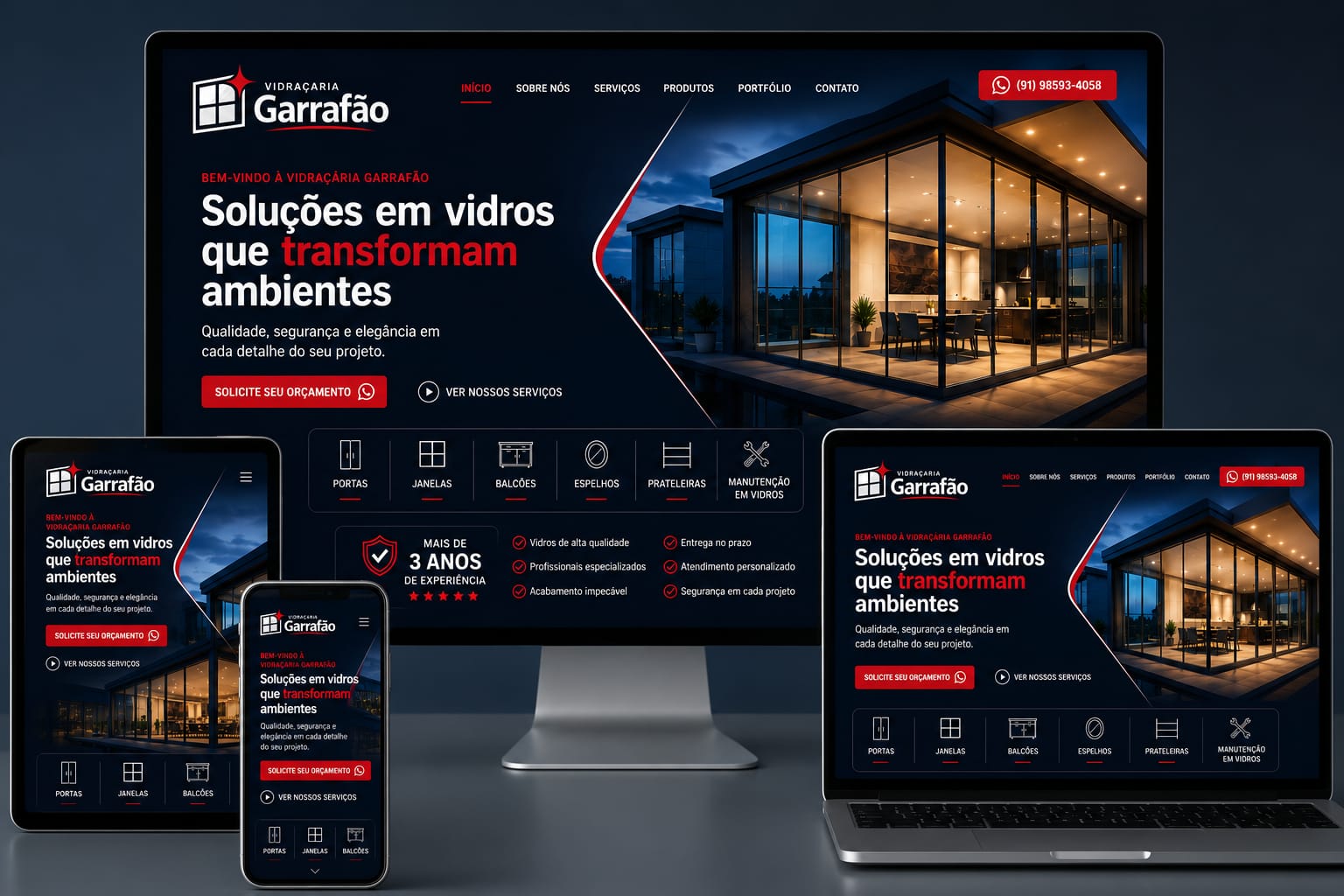 Vidraçaria Garrafão